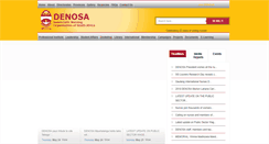 Desktop Screenshot of denosa.org.za